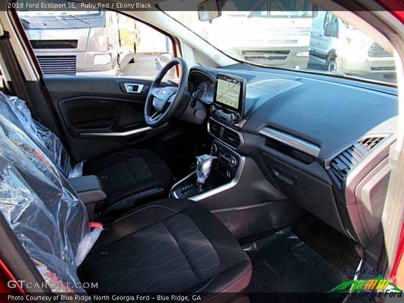Ruby Red / Ebony Black 2018 Ford EcoSport SE