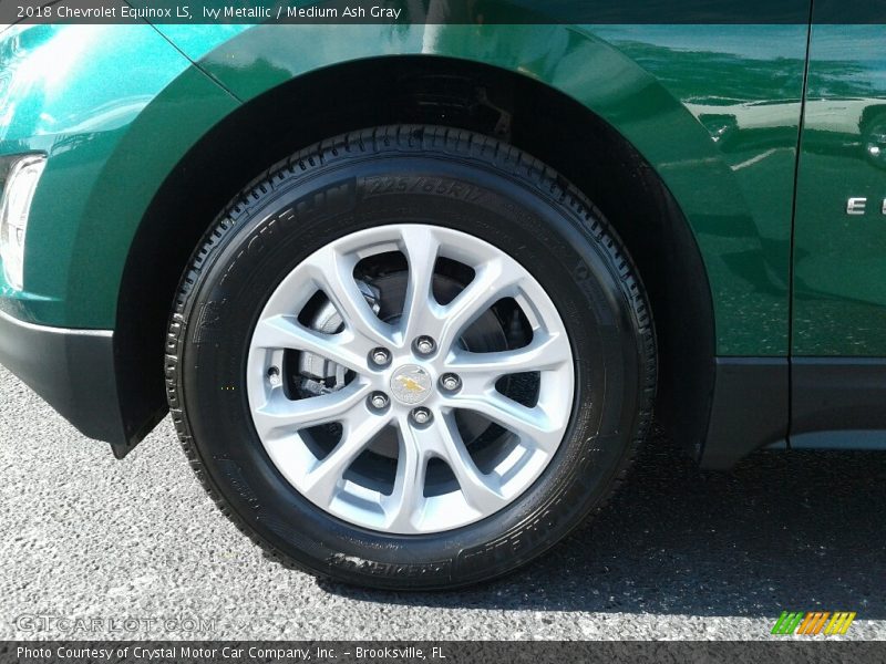 Ivy Metallic / Medium Ash Gray 2018 Chevrolet Equinox LS