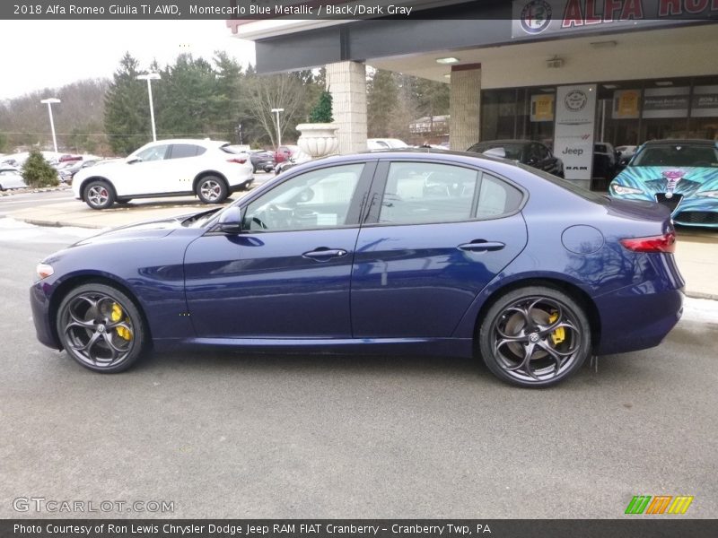 2018 Giulia Ti AWD Montecarlo Blue Metallic