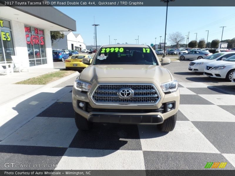 Quicksand / TRD Graphite 2017 Toyota Tacoma TRD Off Road Double Cab 4x4