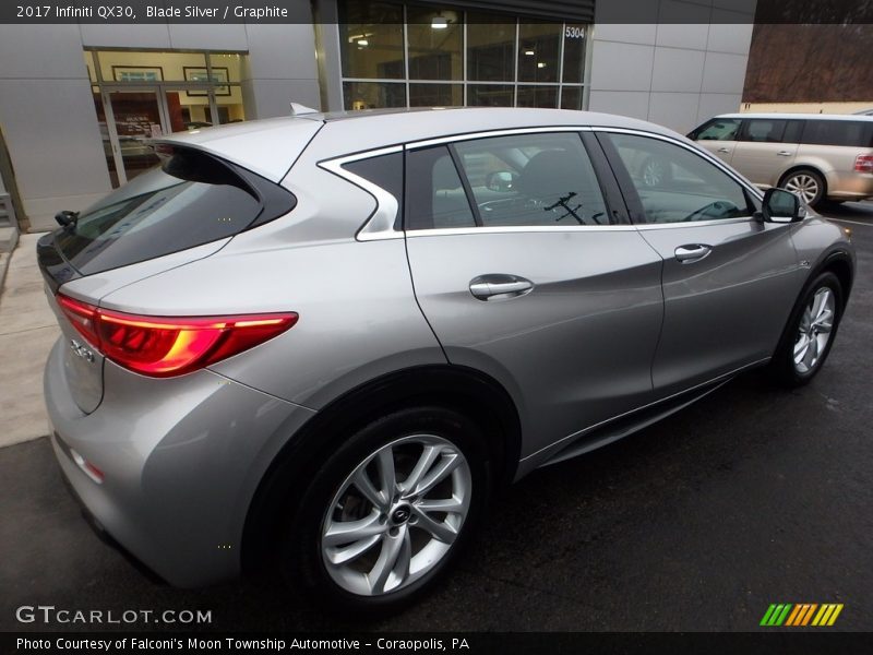 Blade Silver / Graphite 2017 Infiniti QX30