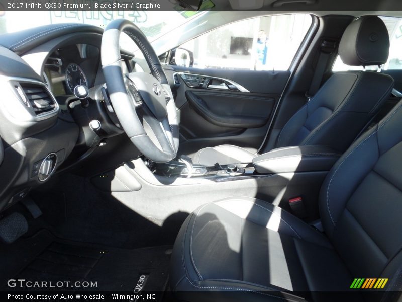 Blade Silver / Graphite 2017 Infiniti QX30 Premium