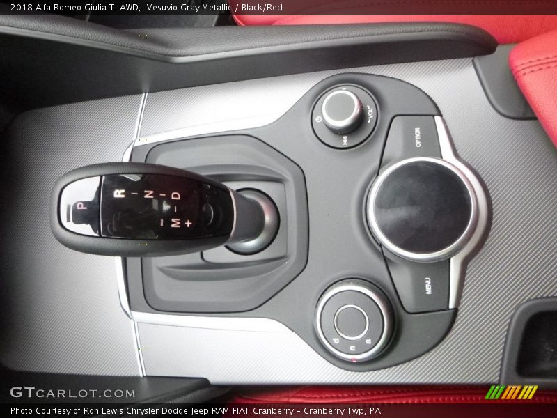  2018 Giulia Ti AWD 8 Speed Automatic Shifter