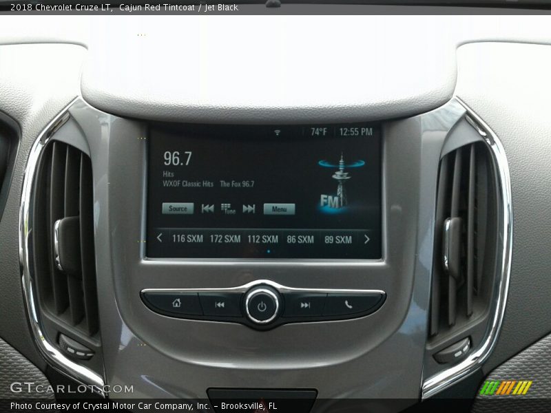 Cajun Red Tintcoat / Jet Black 2018 Chevrolet Cruze LT
