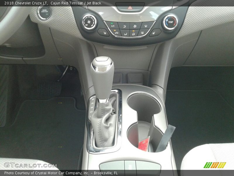 Cajun Red Tintcoat / Jet Black 2018 Chevrolet Cruze LT