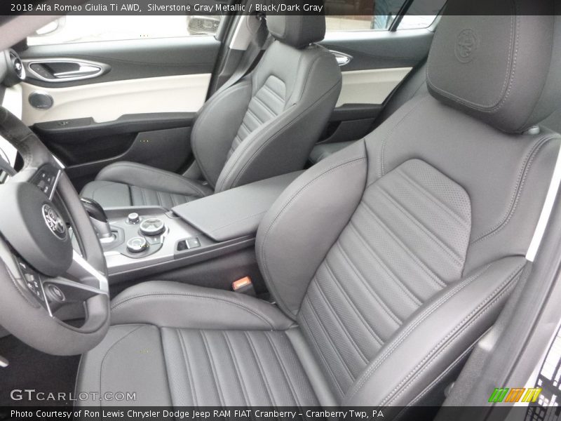 Front Seat of 2018 Giulia Ti AWD