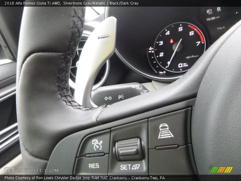 Controls of 2018 Giulia Ti AWD