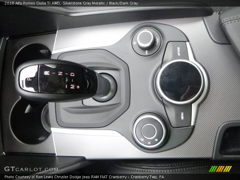  2018 Giulia Ti AWD 8 Speed Automatic Shifter