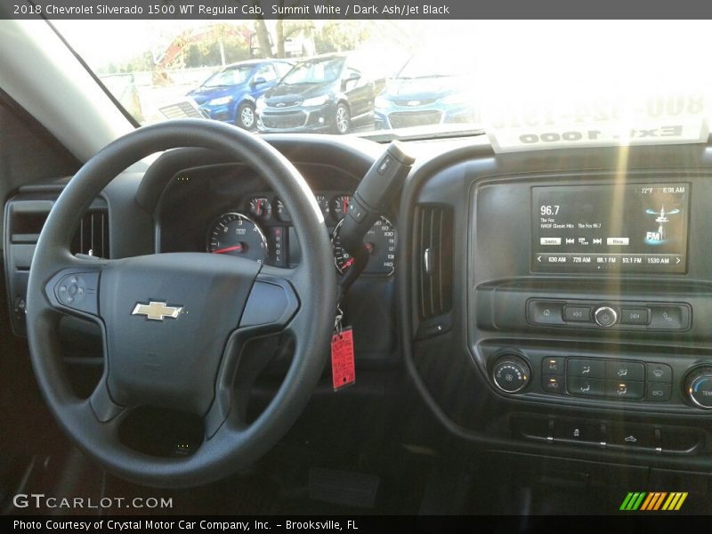 Summit White / Dark Ash/Jet Black 2018 Chevrolet Silverado 1500 WT Regular Cab