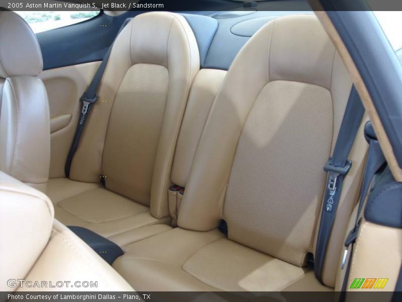 Jet Black / Sandstorm 2005 Aston Martin Vanquish S