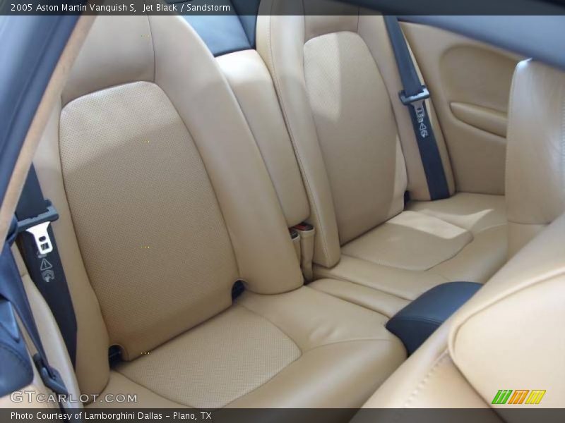 Jet Black / Sandstorm 2005 Aston Martin Vanquish S