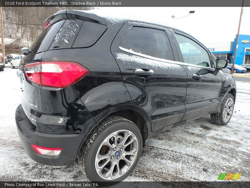 Shadow Black / Ebony Black 2018 Ford EcoSport Titanium 4WD