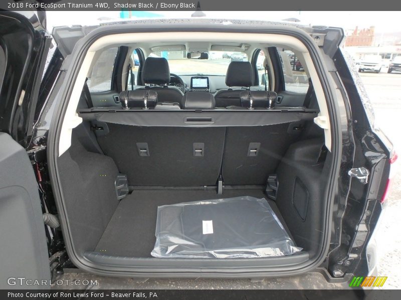 Shadow Black / Ebony Black 2018 Ford EcoSport Titanium 4WD
