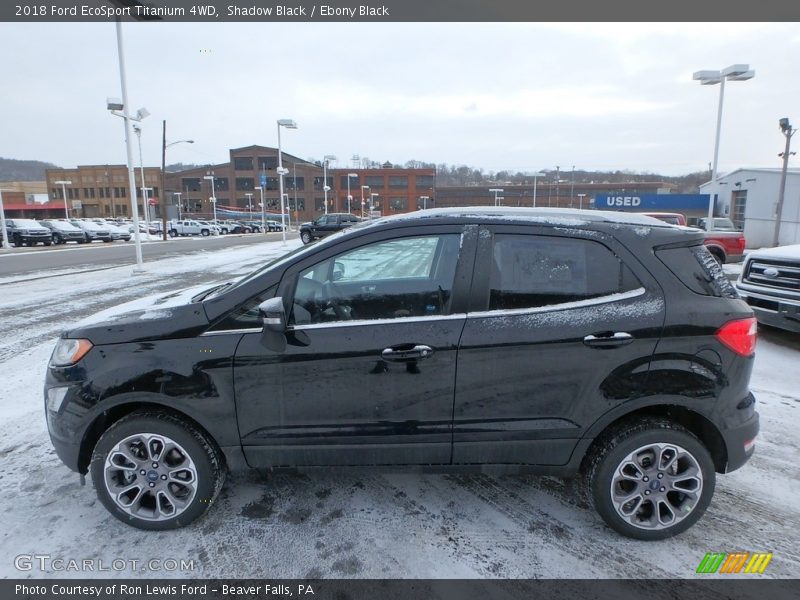  2018 EcoSport Titanium 4WD Shadow Black