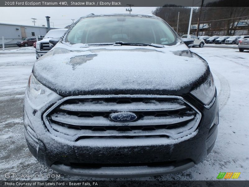 Shadow Black / Ebony Black 2018 Ford EcoSport Titanium 4WD