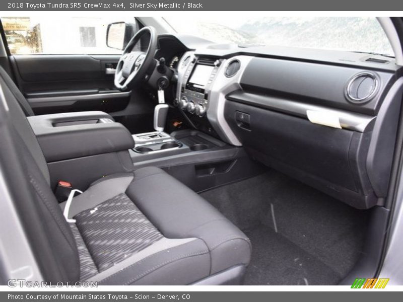 Silver Sky Metallic / Black 2018 Toyota Tundra SR5 CrewMax 4x4
