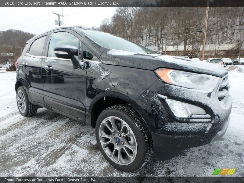 Shadow Black / Ebony Black 2018 Ford EcoSport Titanium 4WD