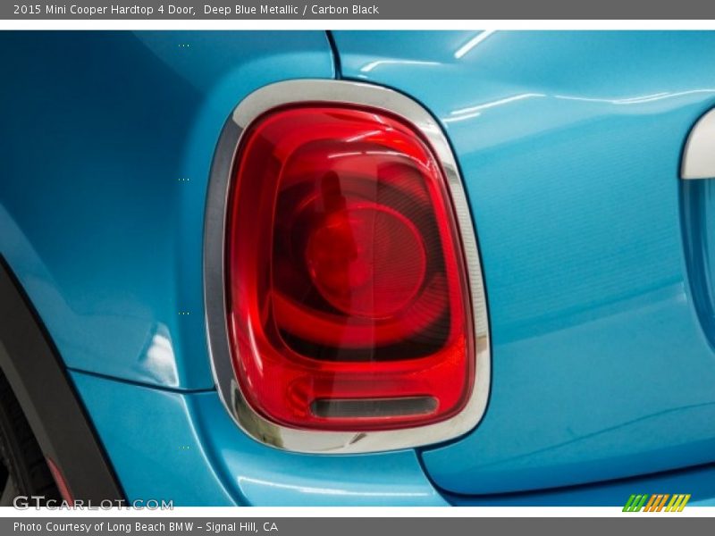 Deep Blue Metallic / Carbon Black 2015 Mini Cooper Hardtop 4 Door