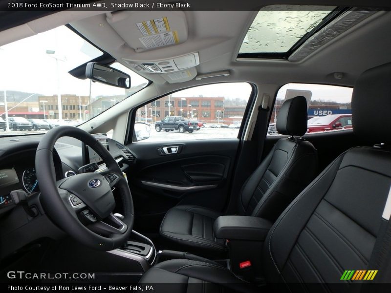 Shadow Black / Ebony Black 2018 Ford EcoSport Titanium 4WD