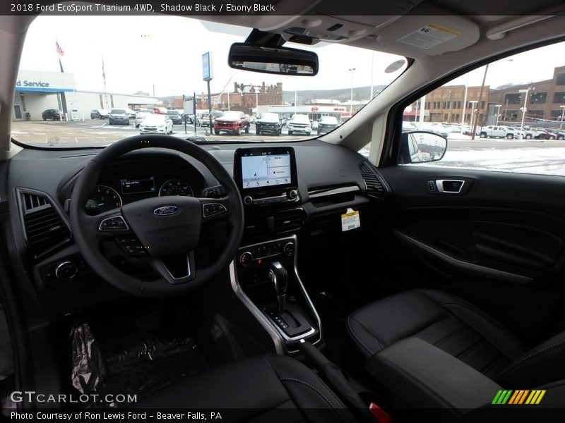 Shadow Black / Ebony Black 2018 Ford EcoSport Titanium 4WD