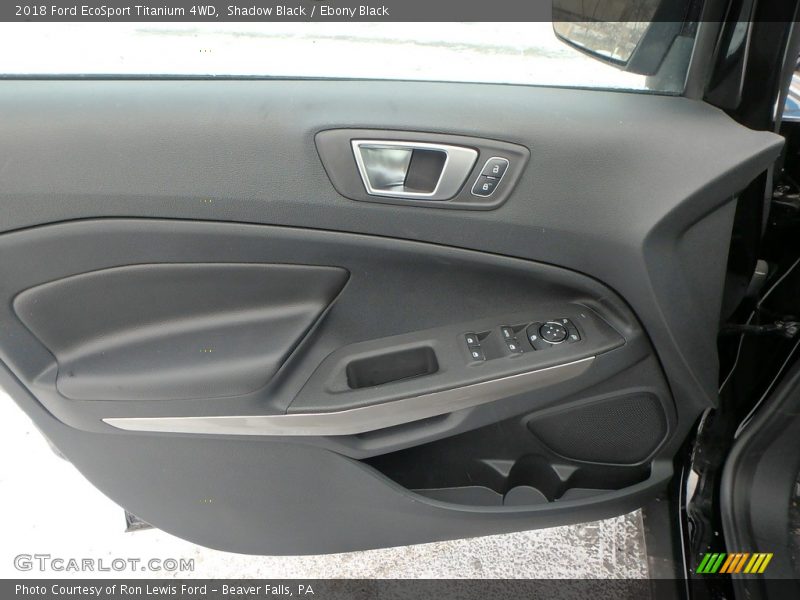Shadow Black / Ebony Black 2018 Ford EcoSport Titanium 4WD