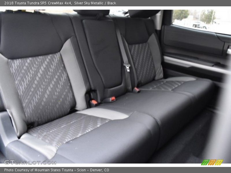 Silver Sky Metallic / Black 2018 Toyota Tundra SR5 CrewMax 4x4