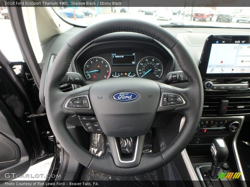 Shadow Black / Ebony Black 2018 Ford EcoSport Titanium 4WD