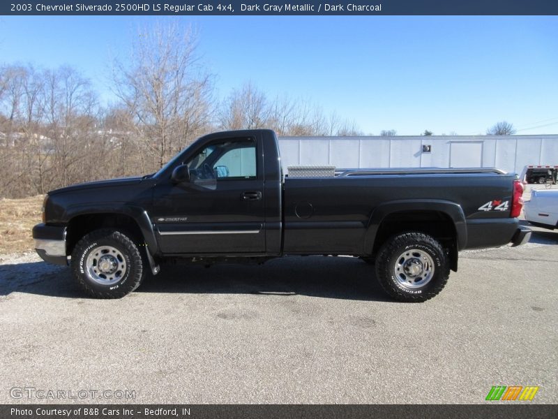 Dark Gray Metallic / Dark Charcoal 2003 Chevrolet Silverado 2500HD LS Regular Cab 4x4