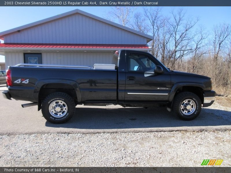 Dark Gray Metallic / Dark Charcoal 2003 Chevrolet Silverado 2500HD LS Regular Cab 4x4