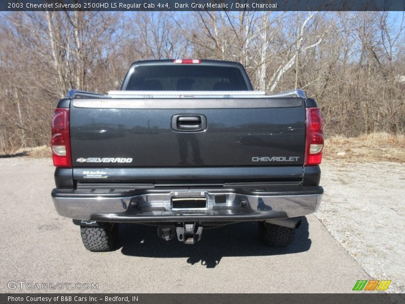 Dark Gray Metallic / Dark Charcoal 2003 Chevrolet Silverado 2500HD LS Regular Cab 4x4