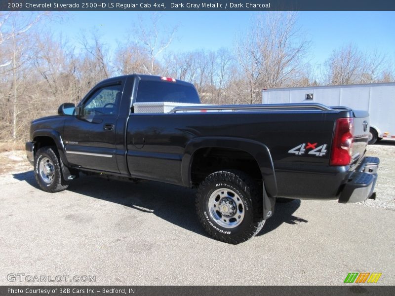 Dark Gray Metallic / Dark Charcoal 2003 Chevrolet Silverado 2500HD LS Regular Cab 4x4