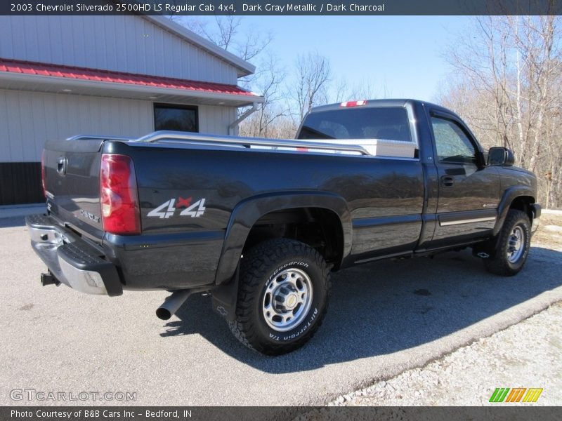 Dark Gray Metallic / Dark Charcoal 2003 Chevrolet Silverado 2500HD LS Regular Cab 4x4