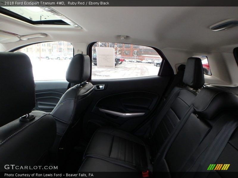 Ruby Red / Ebony Black 2018 Ford EcoSport Titanium 4WD