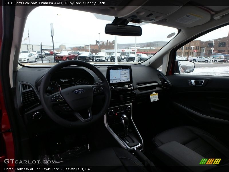 Ruby Red / Ebony Black 2018 Ford EcoSport Titanium 4WD
