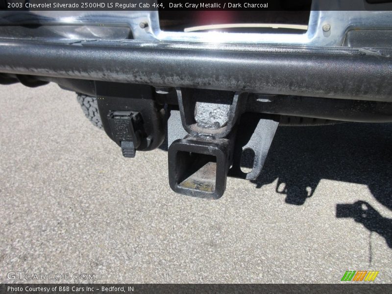 Dark Gray Metallic / Dark Charcoal 2003 Chevrolet Silverado 2500HD LS Regular Cab 4x4