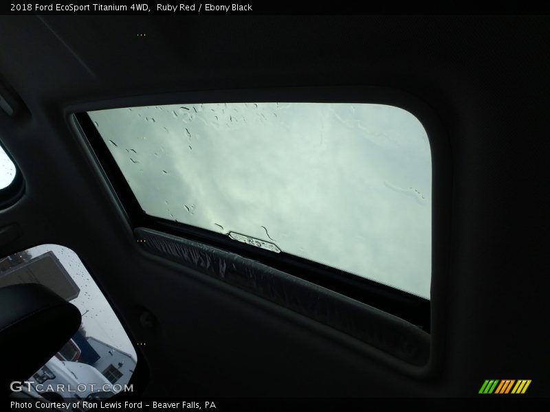 Ruby Red / Ebony Black 2018 Ford EcoSport Titanium 4WD