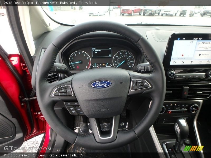  2018 EcoSport Titanium 4WD Steering Wheel