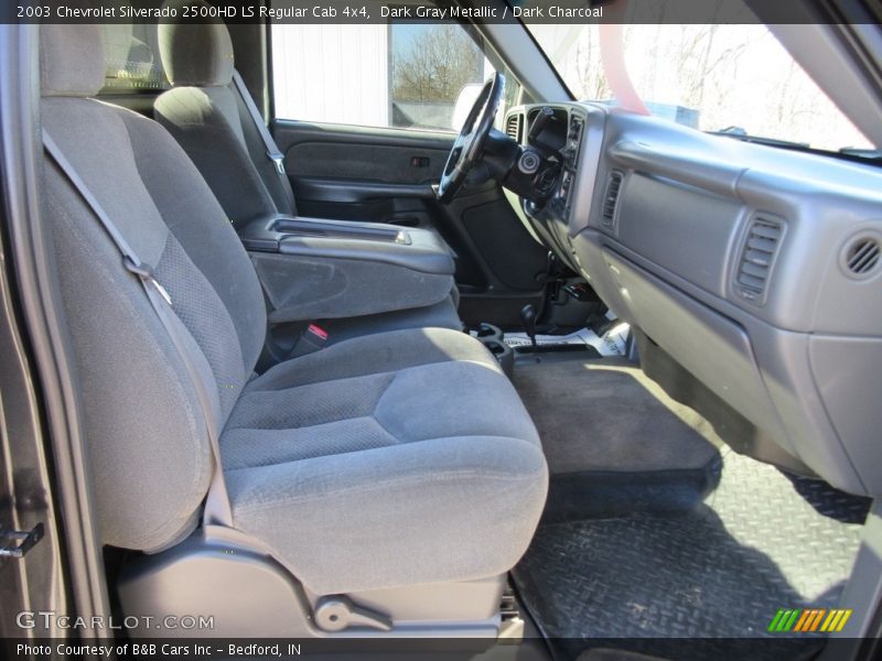 Dark Gray Metallic / Dark Charcoal 2003 Chevrolet Silverado 2500HD LS Regular Cab 4x4