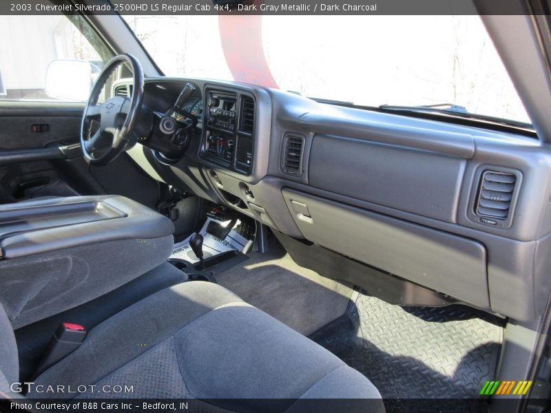 Dark Gray Metallic / Dark Charcoal 2003 Chevrolet Silverado 2500HD LS Regular Cab 4x4