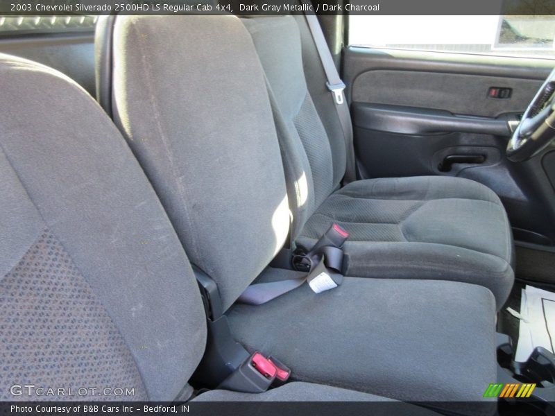 Dark Gray Metallic / Dark Charcoal 2003 Chevrolet Silverado 2500HD LS Regular Cab 4x4