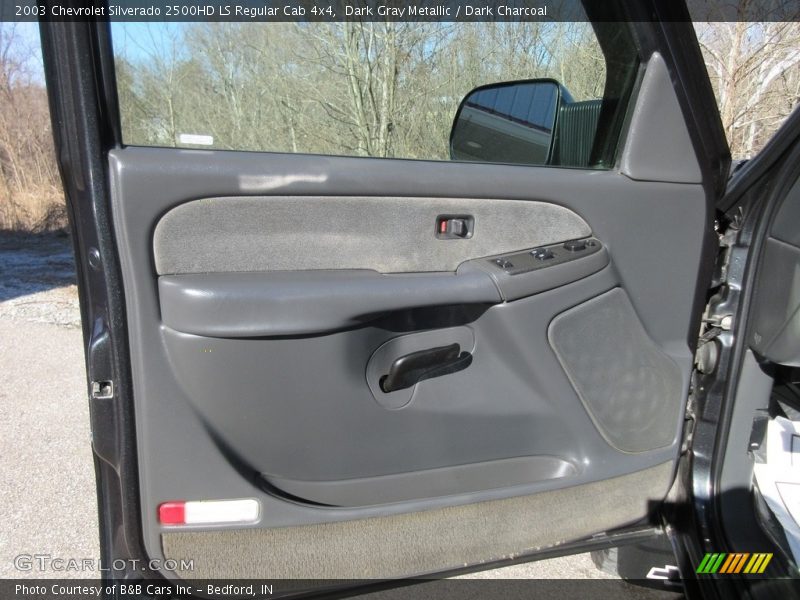 Dark Gray Metallic / Dark Charcoal 2003 Chevrolet Silverado 2500HD LS Regular Cab 4x4