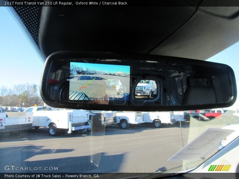 Oxford White / Charcoal Black 2017 Ford Transit Van 250 LR Regular