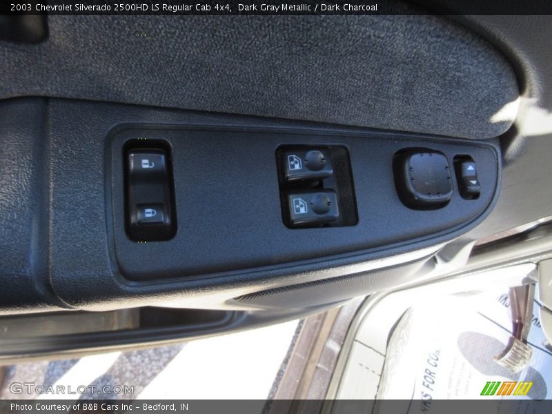 Dark Gray Metallic / Dark Charcoal 2003 Chevrolet Silverado 2500HD LS Regular Cab 4x4