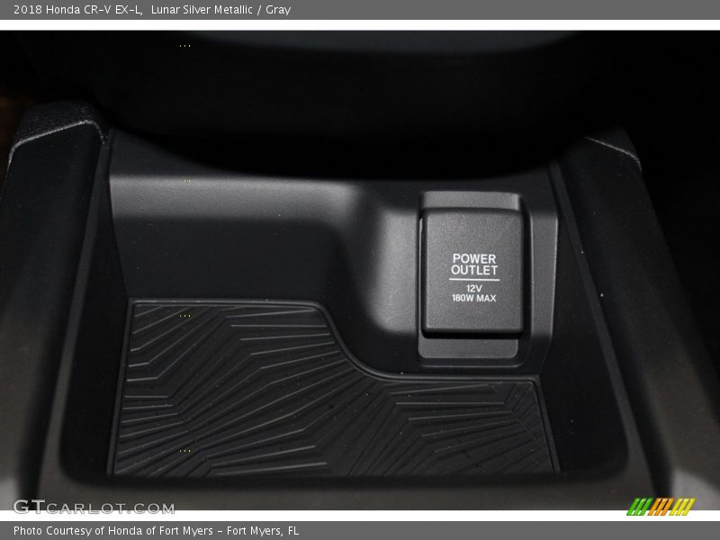 Lunar Silver Metallic / Gray 2018 Honda CR-V EX-L