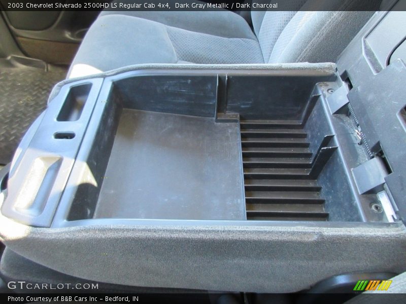 Dark Gray Metallic / Dark Charcoal 2003 Chevrolet Silverado 2500HD LS Regular Cab 4x4