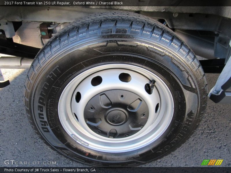 Oxford White / Charcoal Black 2017 Ford Transit Van 250 LR Regular