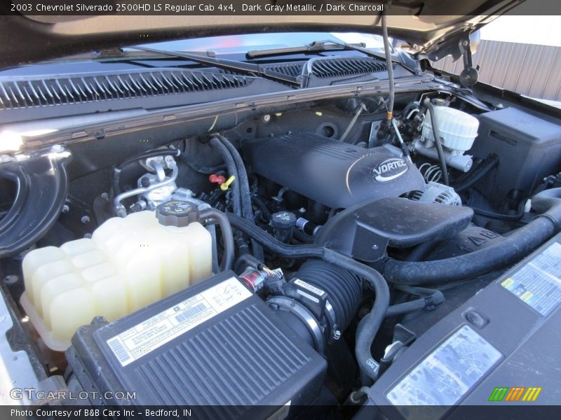 Dark Gray Metallic / Dark Charcoal 2003 Chevrolet Silverado 2500HD LS Regular Cab 4x4