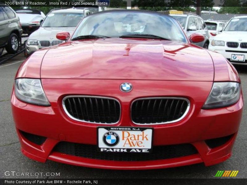 Imola Red / Light Sepang Bronze 2006 BMW M Roadster