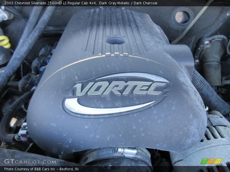 Dark Gray Metallic / Dark Charcoal 2003 Chevrolet Silverado 2500HD LS Regular Cab 4x4