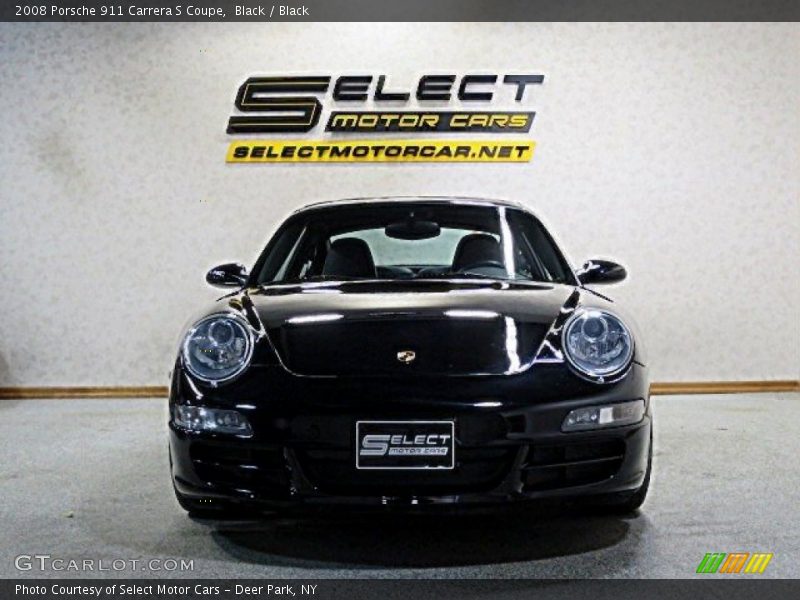 Black / Black 2008 Porsche 911 Carrera S Coupe